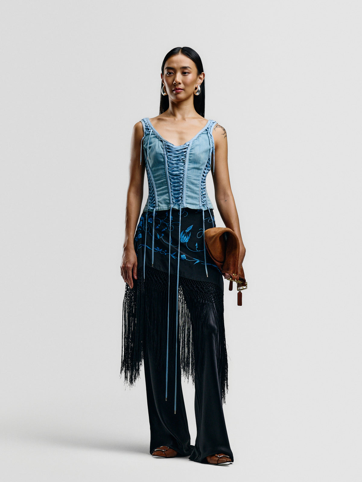 Christian Dior Lace-Up Bustier