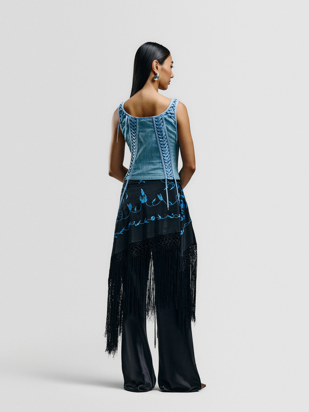 Christian Dior Lace-Up Bustier