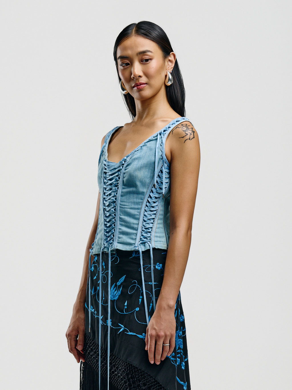 Christian Dior Lace-Up Bustier