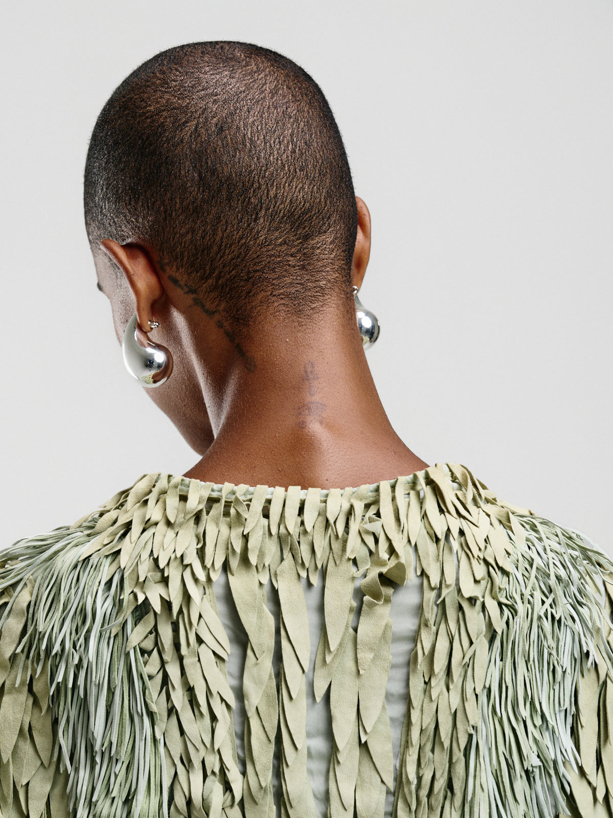 Roberto Cavalli Leaf Fringe Vest