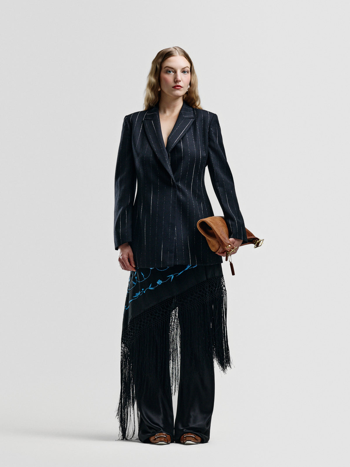 Gianfranco Ferre Pinstripe Blazer