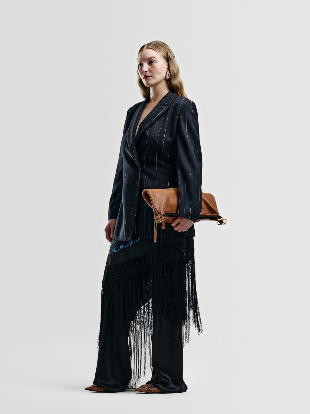 Gianfranco Ferre Pinstripe Blazer