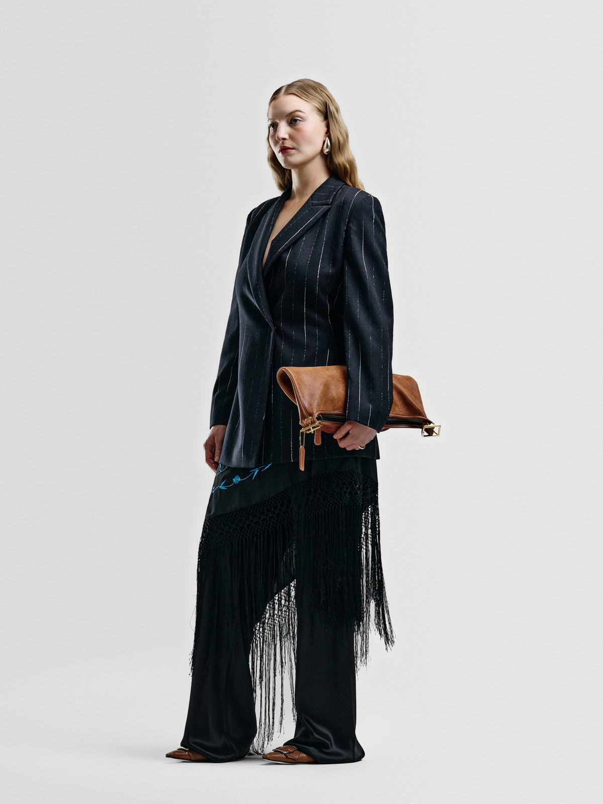 Gianfranco Ferre Pinstripe Blazer