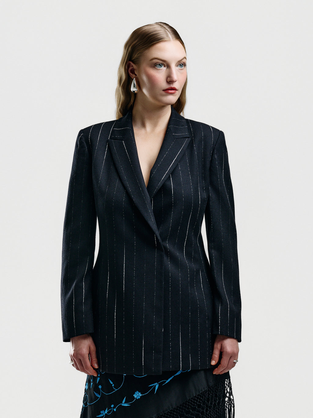 Gianfranco Ferre Pinstripe Blazer