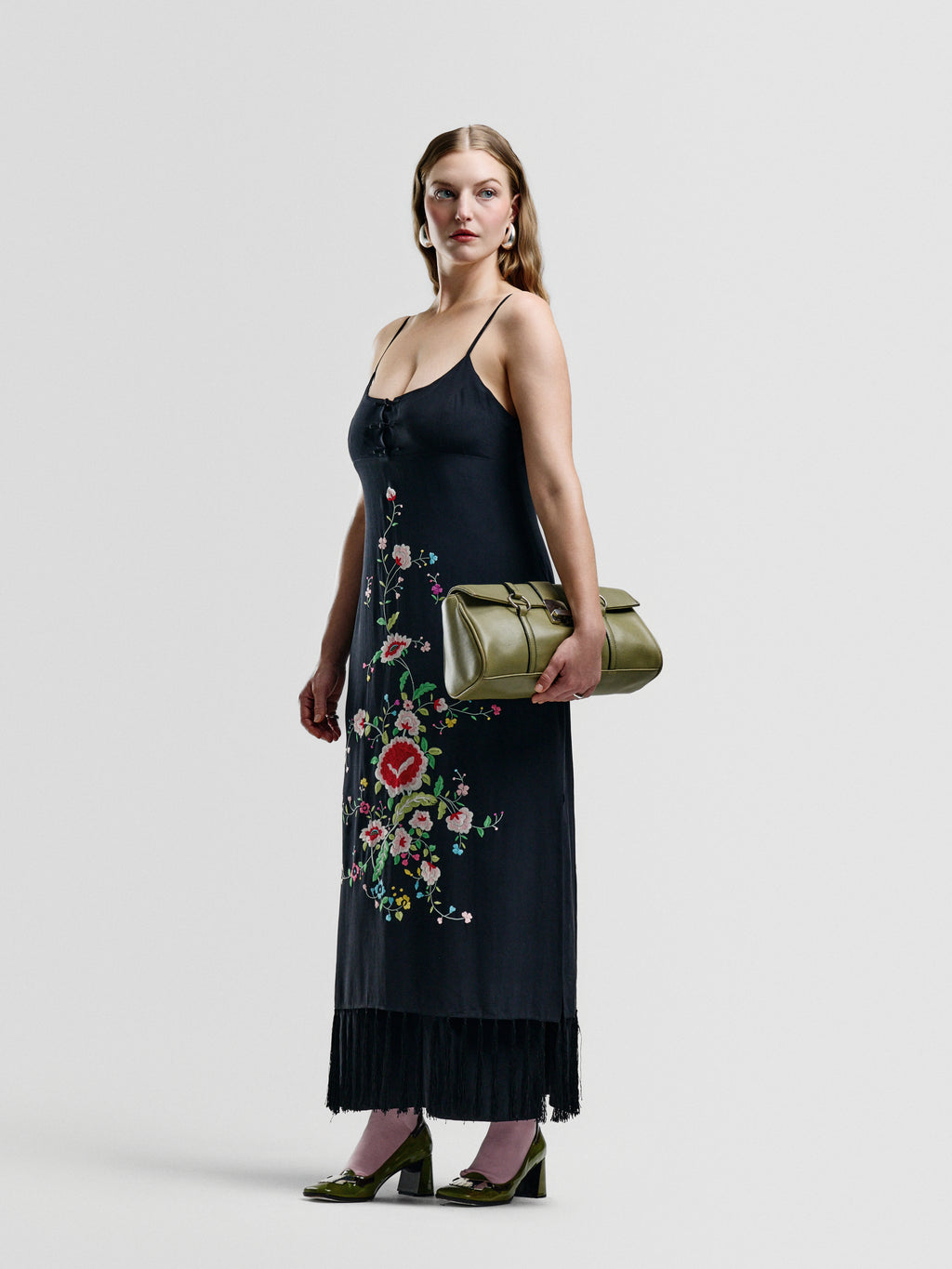 Sue Wong Embroidered Dress