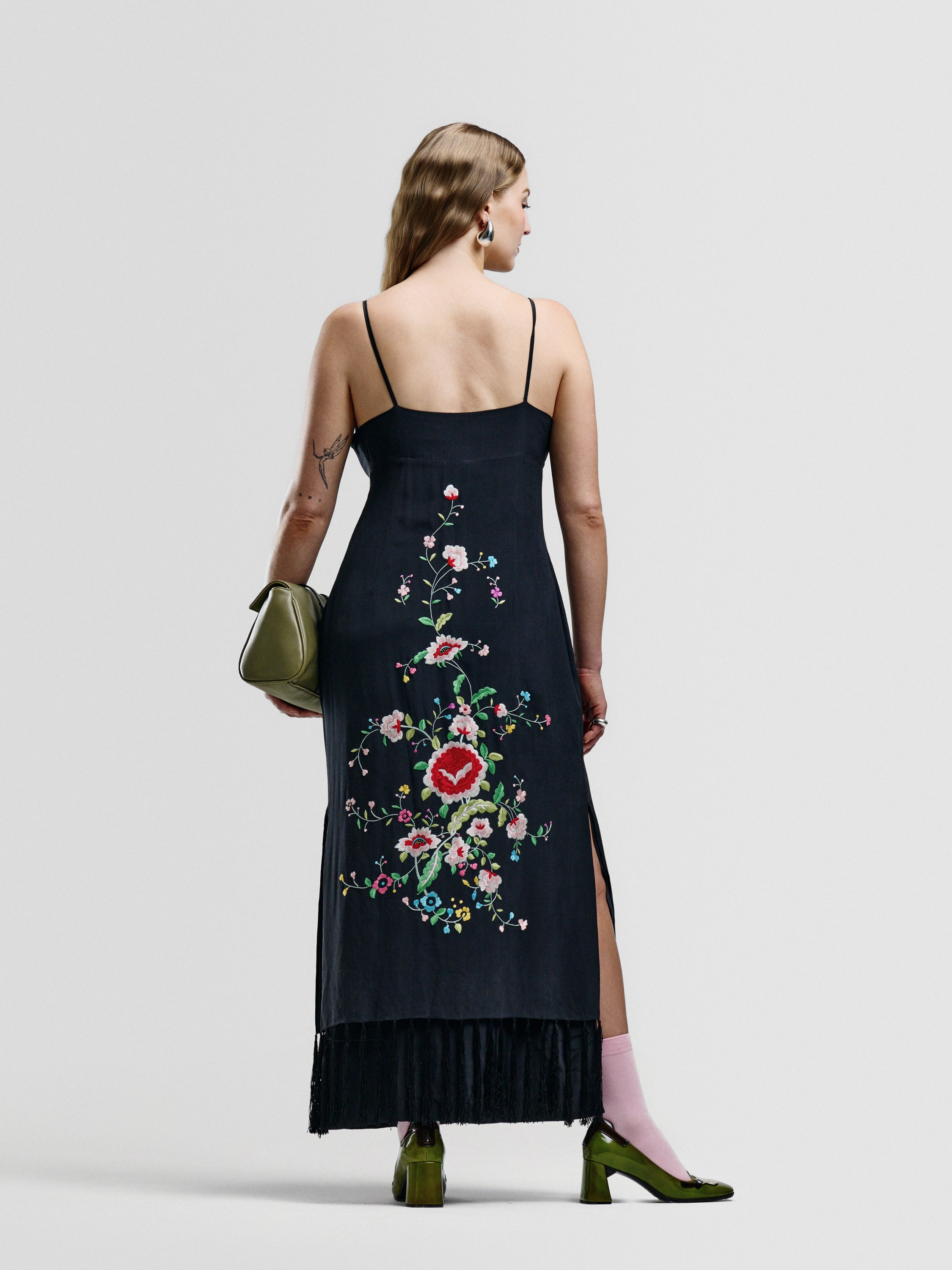 Sue Wong Embroidered Dress