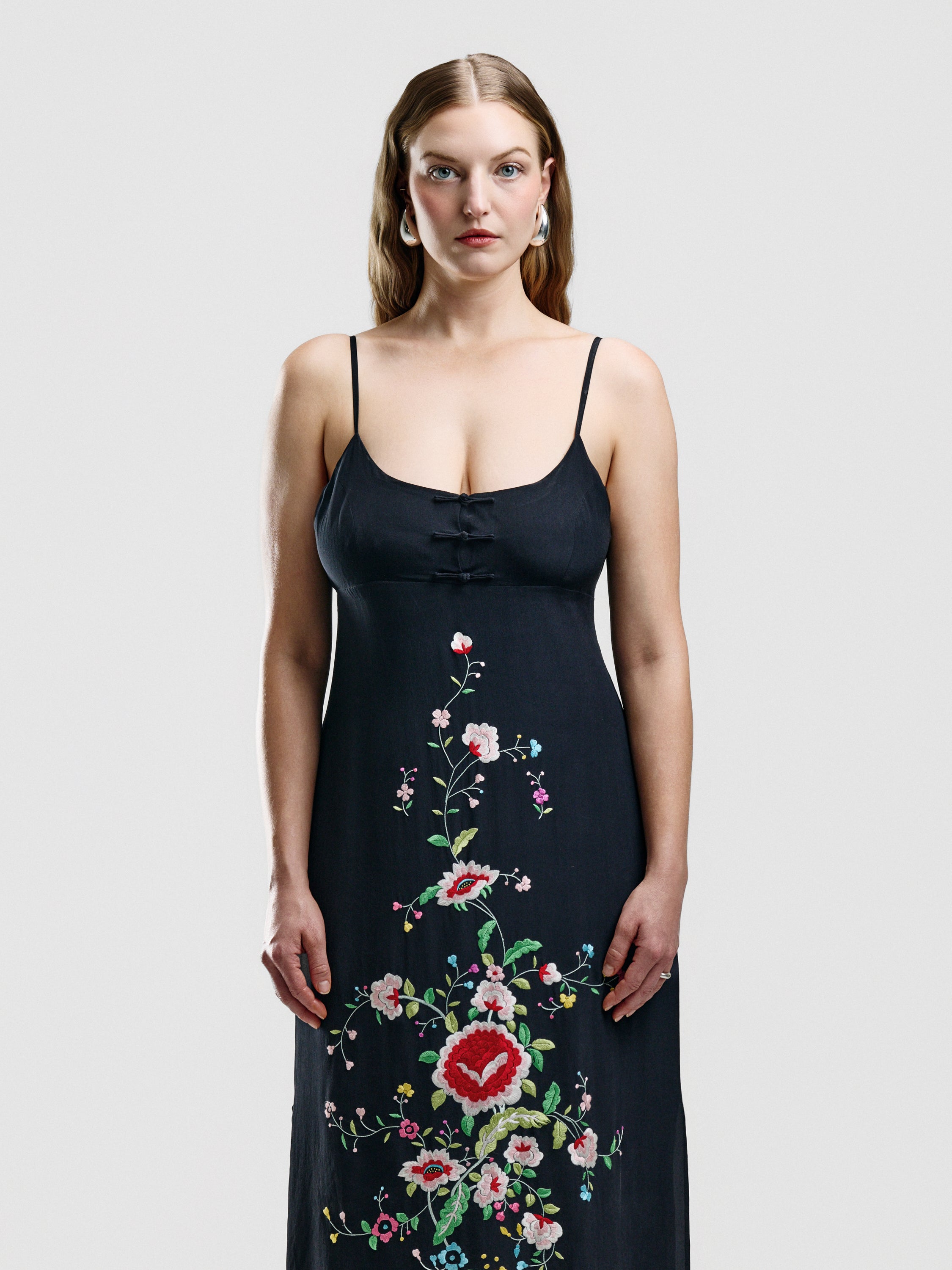 Sue Wong Embroidered Dress