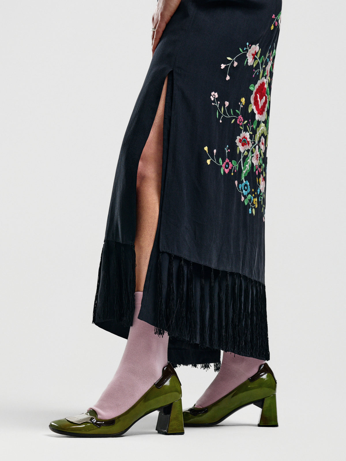 Sue Wong Embroidered Dress