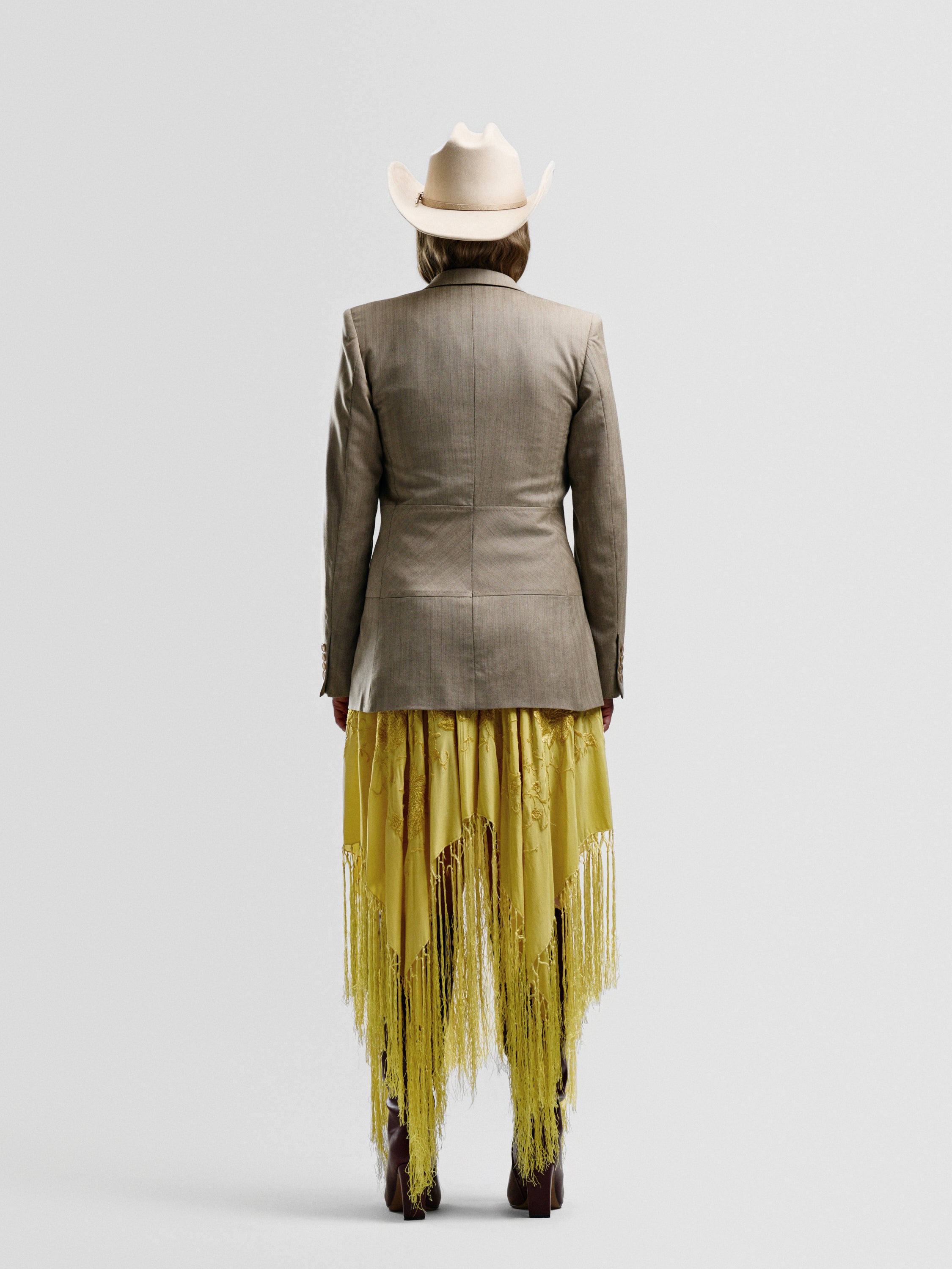 Chloé Buckle-Front Blazer