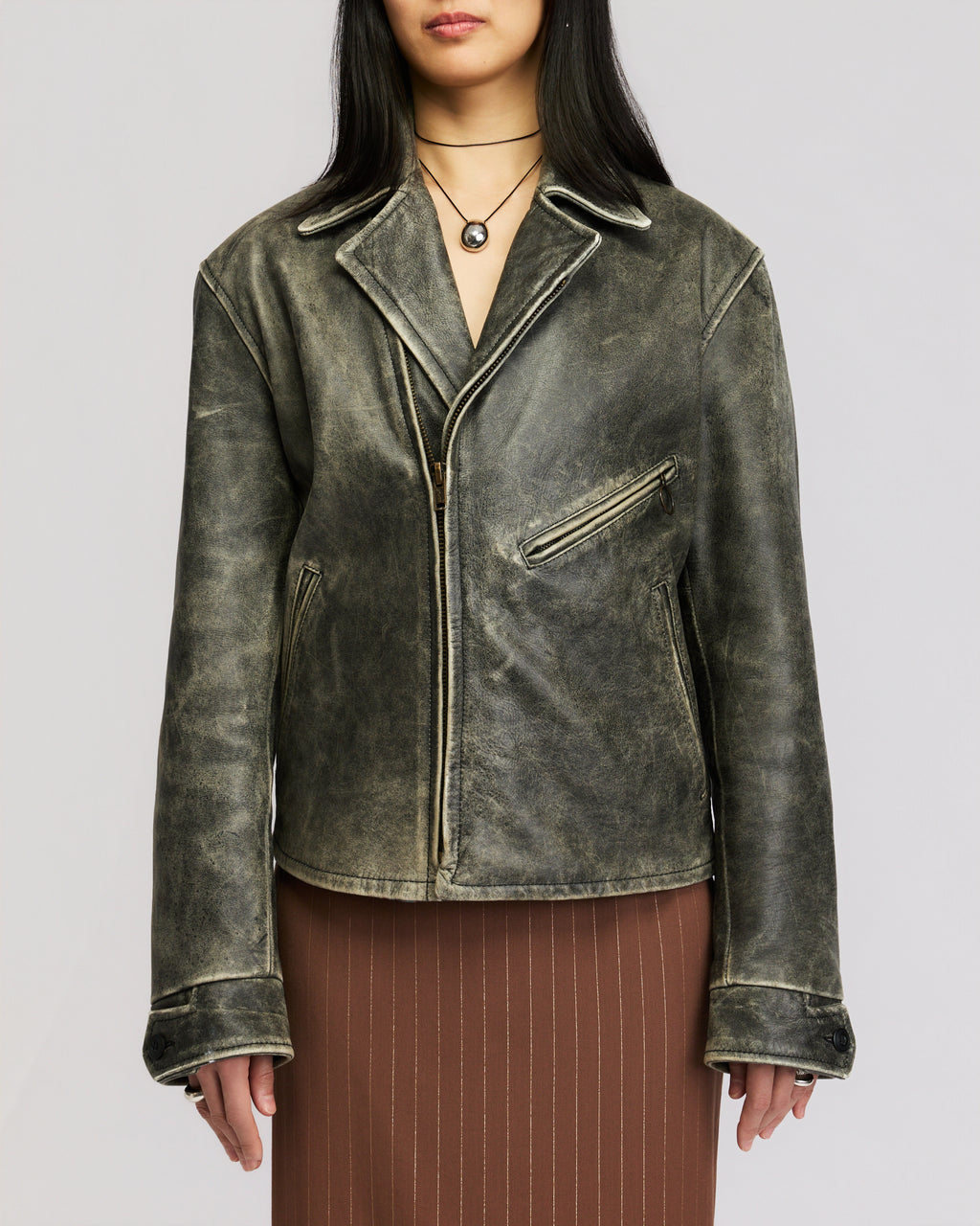 Levi’s Stone Grey Leather