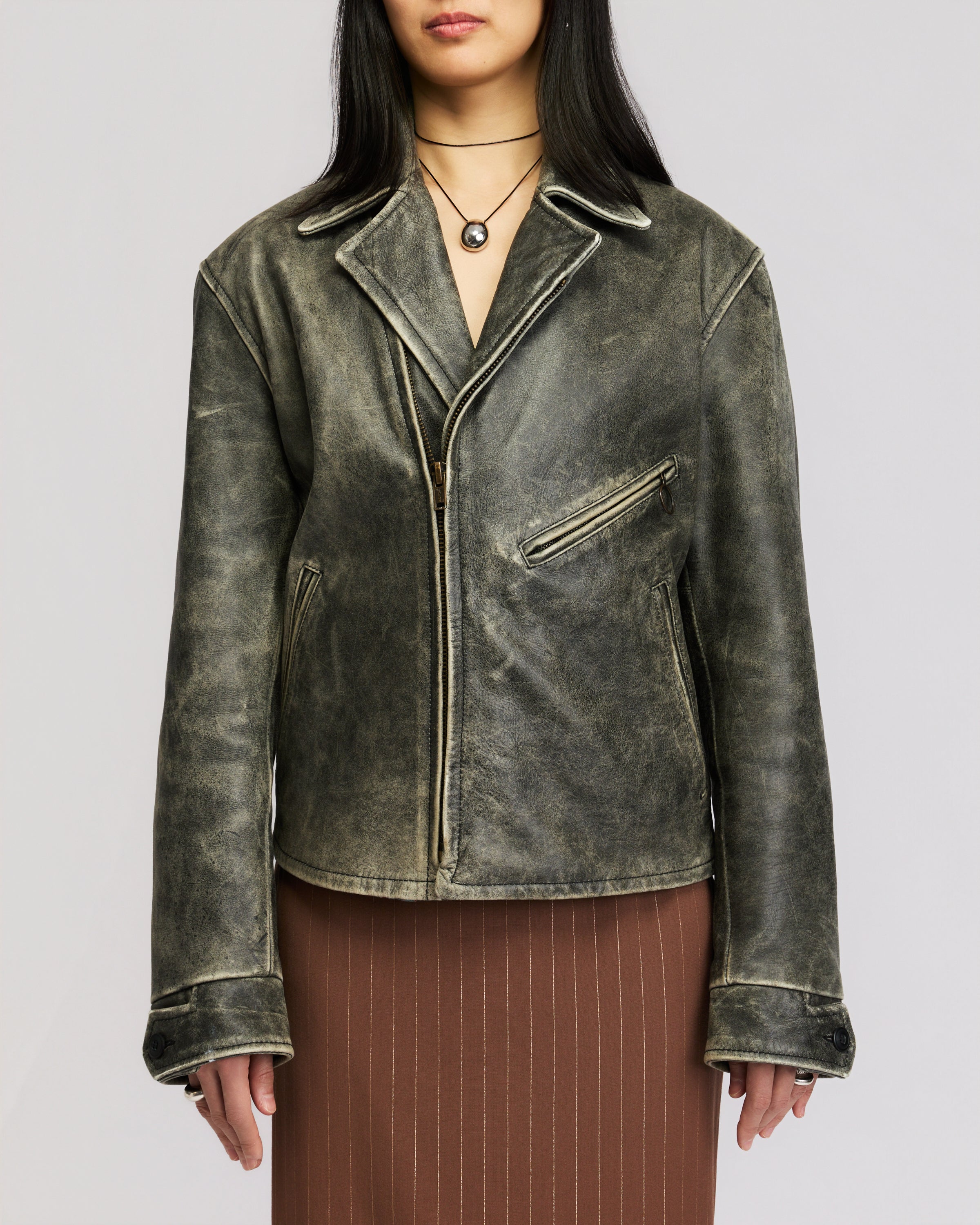 Levi’s Stone Grey Leather