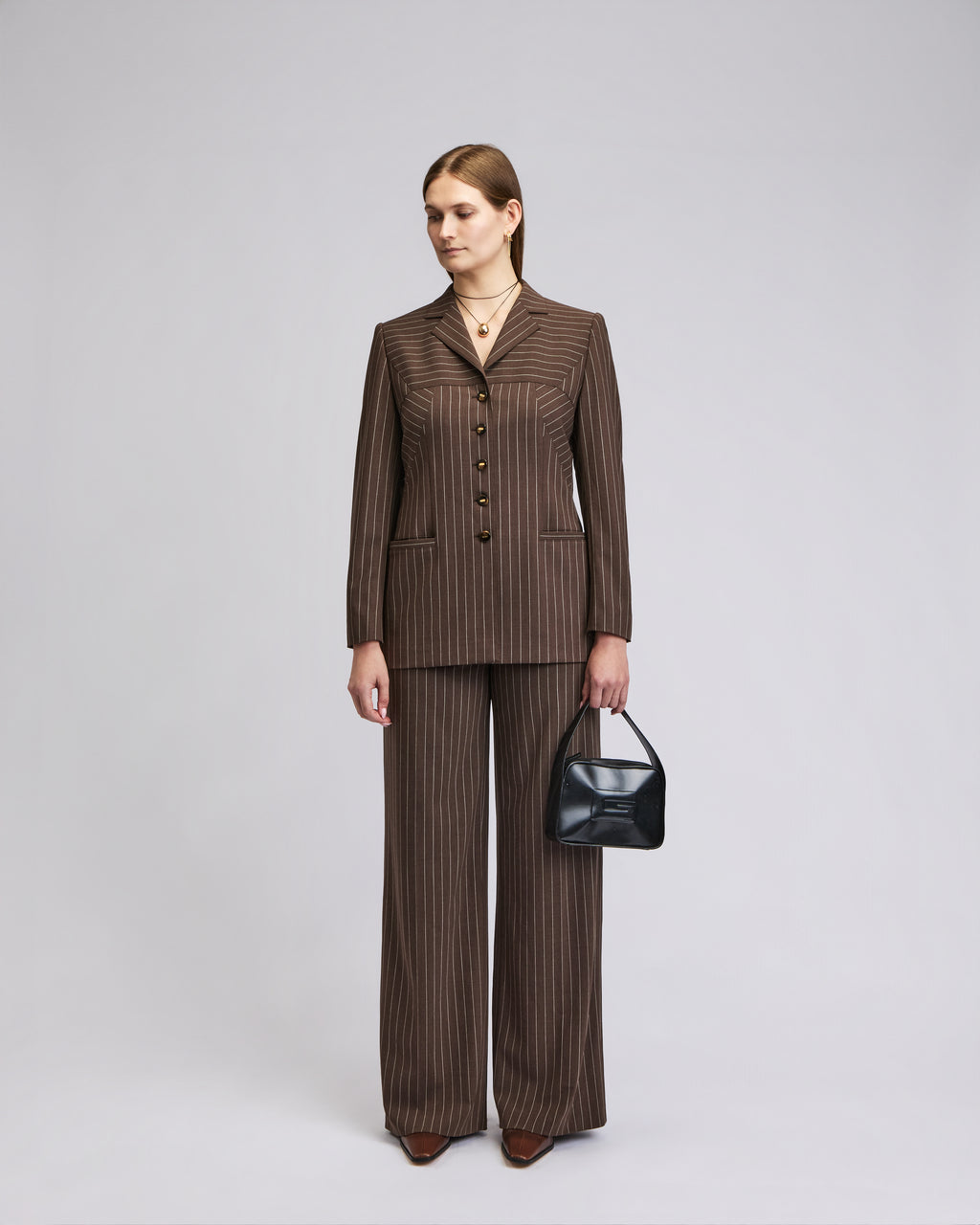 Escada Pin-Striped Suit